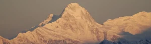 Early morning view of Langtang Himalayas